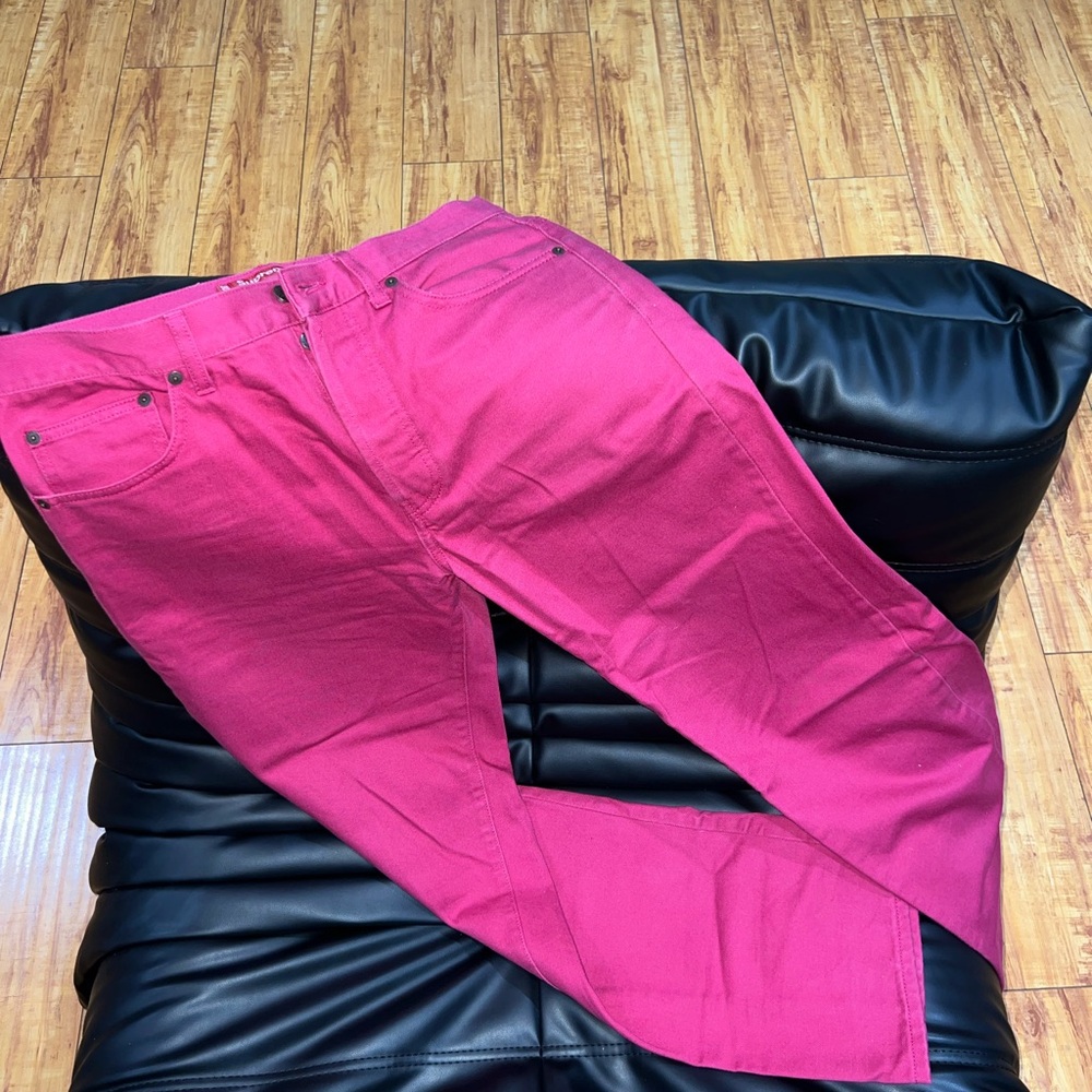 Supreme Men's Pink Straight Jeans
